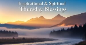 Inspirational & Spiritual Thursday Blessings