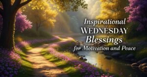 Inspirational Wednesday Blessings for Motivation and Peace