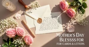 Mother’s Day Blessings for Cards & Letters