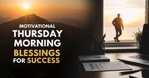 Motivational Thursday Morning Blessings for Success