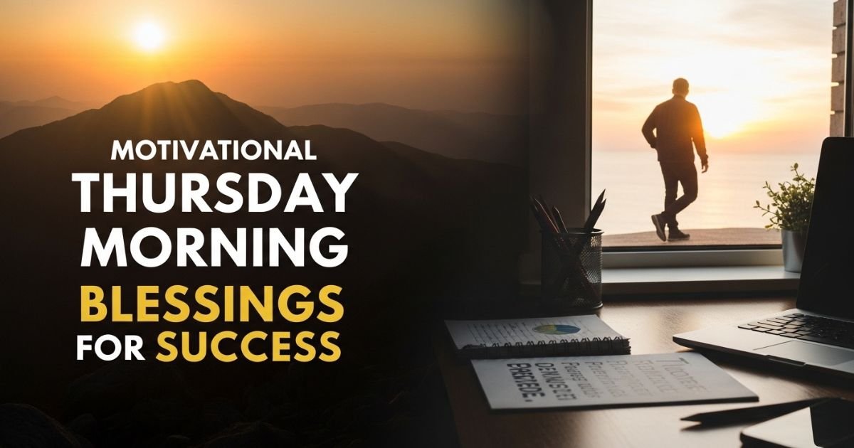 Motivational Thursday Morning Blessings for Success