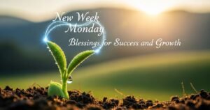 New Week Monday Blessings for Success and Growth