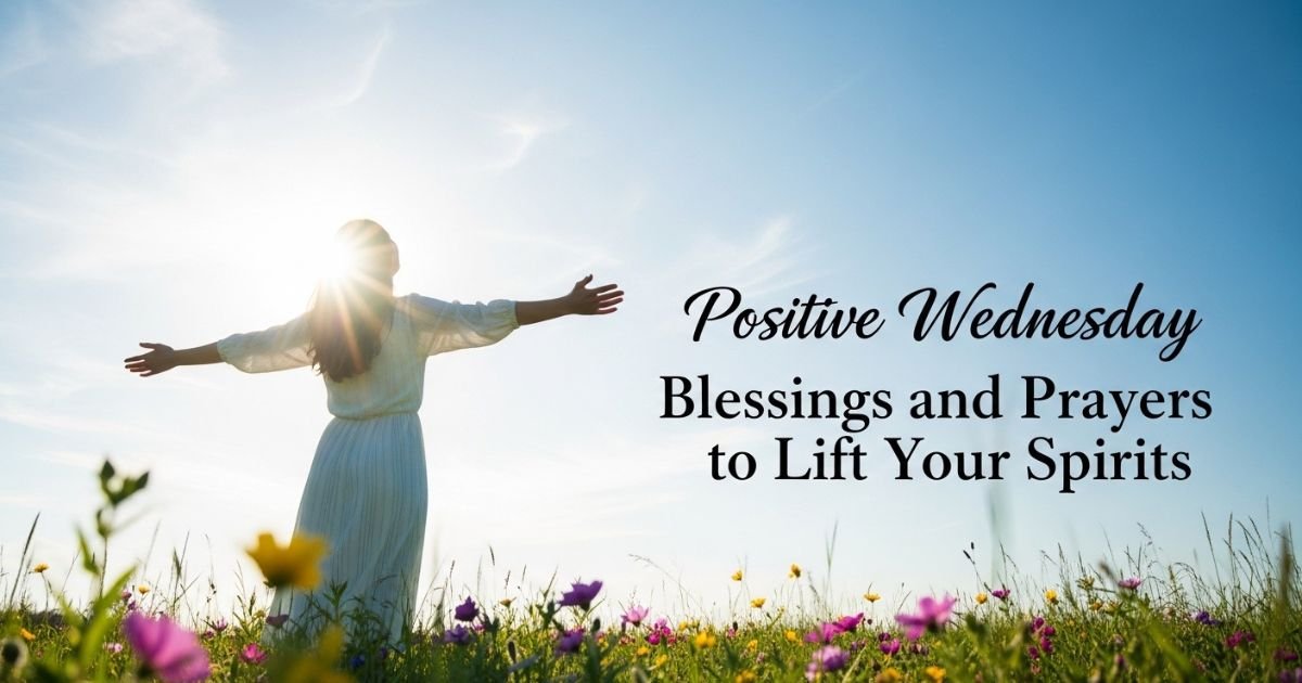 Positive Wednesday Blessings and Prayers to Lift Your Spirits