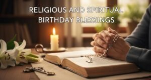 Religious and Spiritual Birthday Blessings