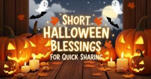 Short Halloween Blessings for Quick Sharing