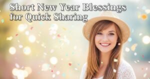 Short New Year Blessings for Quick Sharing