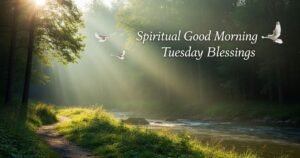 Spiritual Good Morning Tuesday Blessings