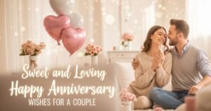 Sweet and Loving Happy Anniversary Wishes for a Couple