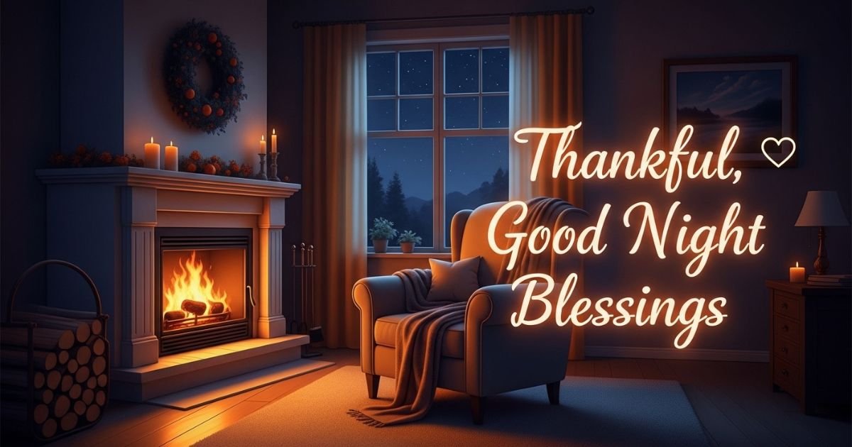 Thankful, Good Night Blessings