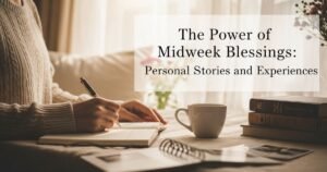 The Power of Midweek Blessings: Personal Stories and Experiences
