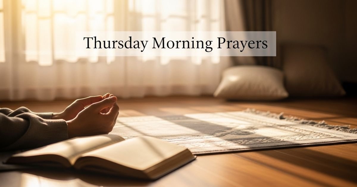 Thursday Morning Prayers