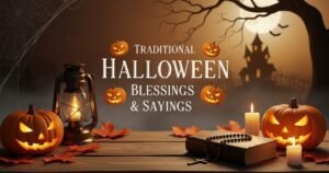 Traditional Halloween Blessings & Sayings