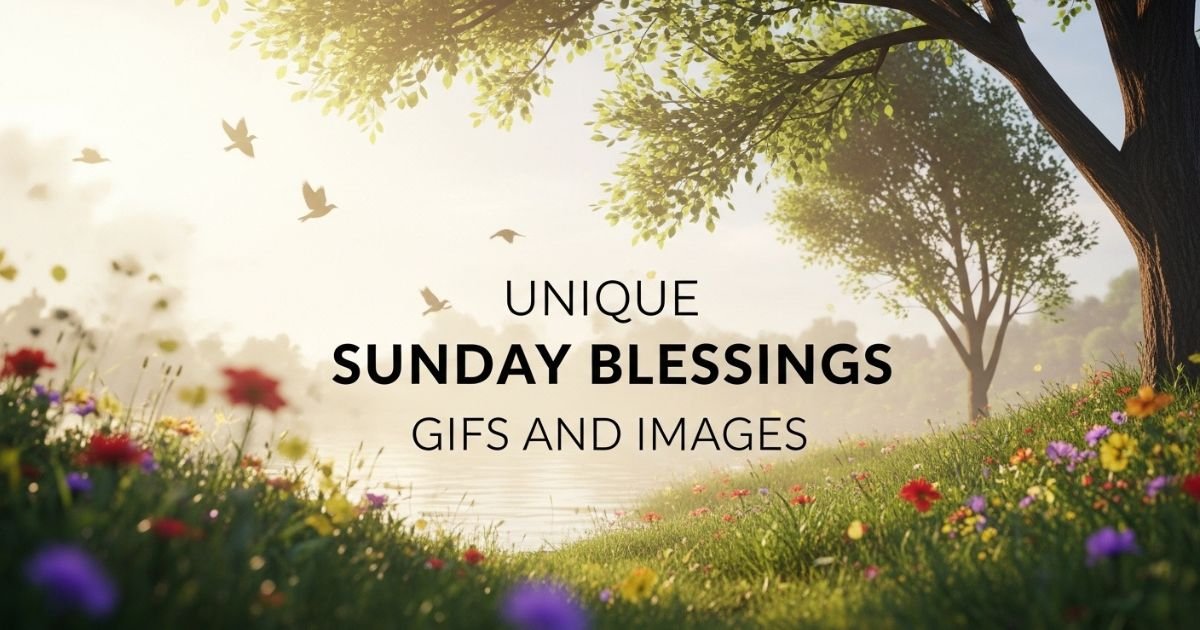 Unique Sunday Blessings GIFs and Images