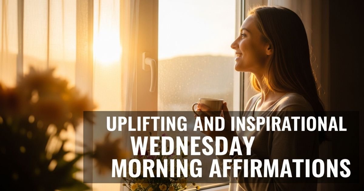 Uplifting and Inspirational Wednesday Morning Affirmations