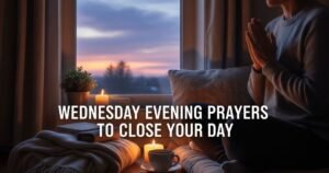 Wednesday Evening Prayers to Close Your Day
