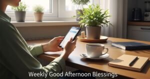 Weekly Good Afternoon Blessings