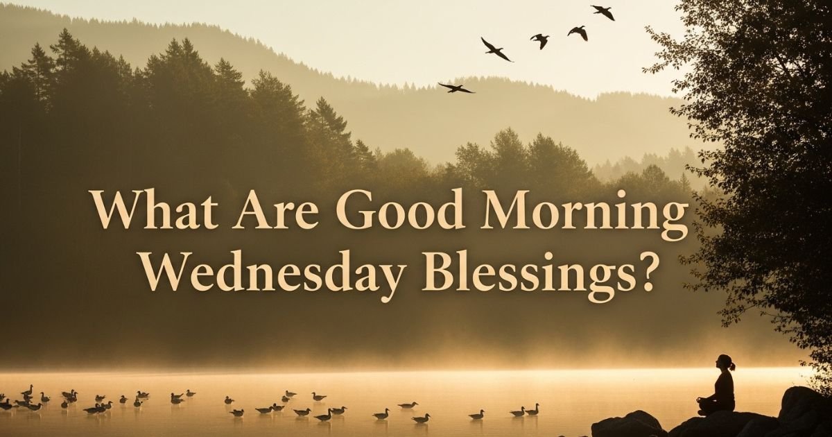 What Are Good Morning Wednesday Blessings?