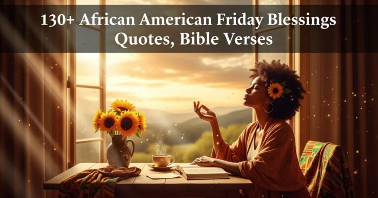 130+ African American Friday Blessings Quotes, Bible Verses