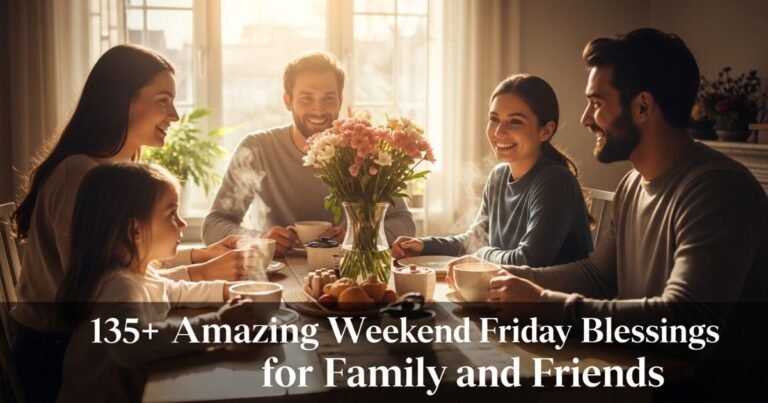 135+ Amazing Weekend Friday Blessings for Family and Friends