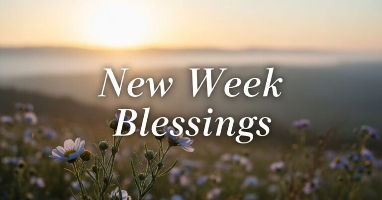 150+ New Week Blessings for Morning Inspiration, Prayers, and Quotes