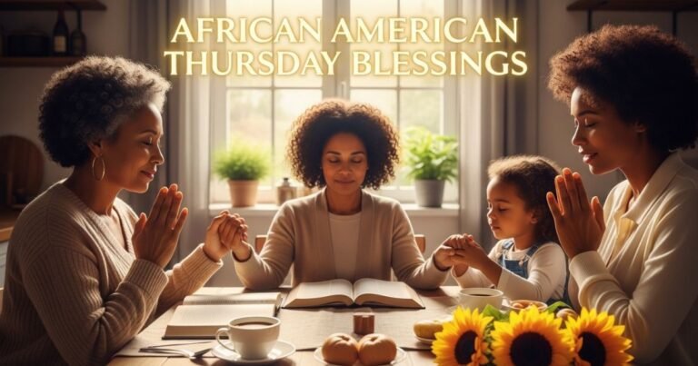 155+ African American Thursday Blessings for Faith and Joy