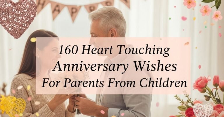160 Heart Touching Anniversary Wishes For Parents From Children