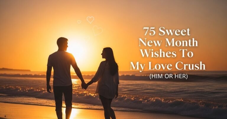 75 Sweet New Month Wishes To My Love / Crush (Him or Her)