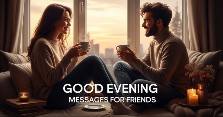 90+ Best Good Evening Messages for Friends