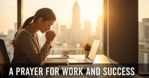 A Prayer for Work and Success