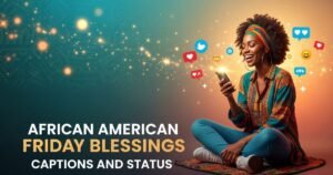 African American Friday Blessings Captions and Status