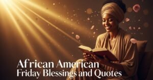African American Friday Blessings and Quotes