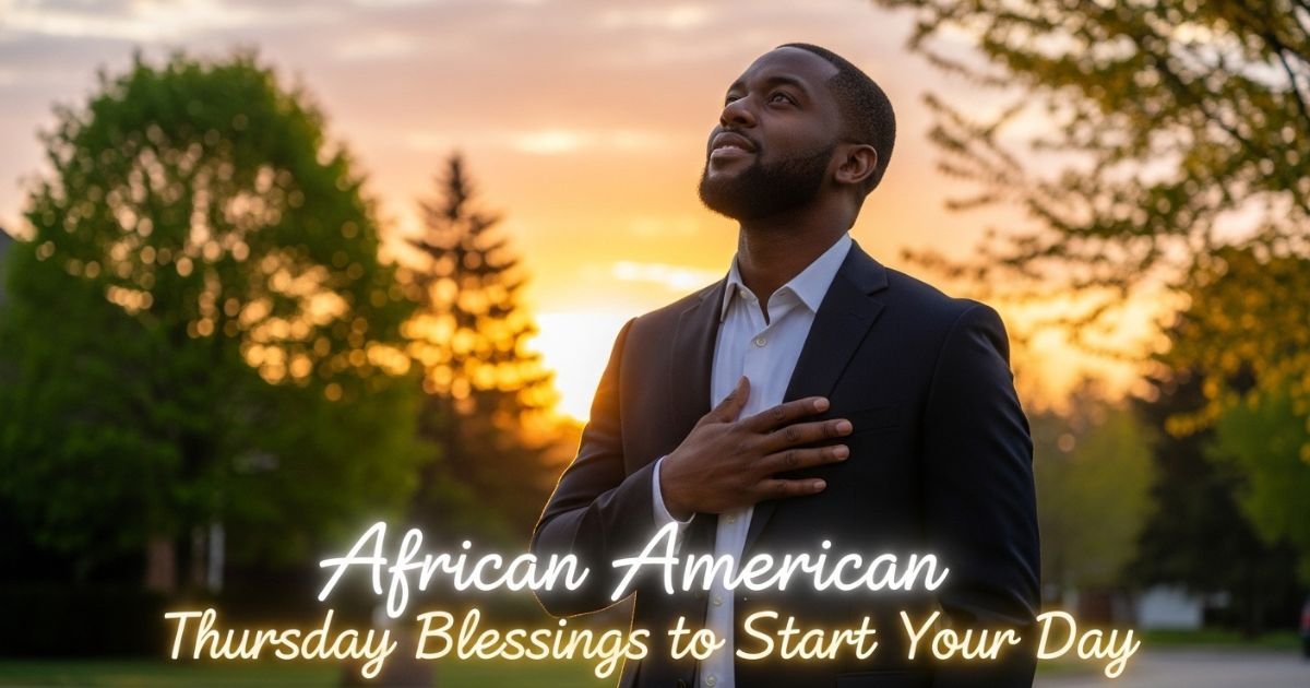 African American Thursday Blessings to Start Your Day