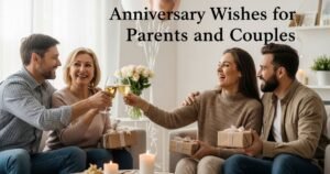 Anniversary Wishes for Parents and Couples