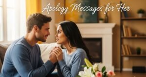 Apology Messages for Her