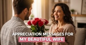Appreciation Messages for My Beautiful Wife