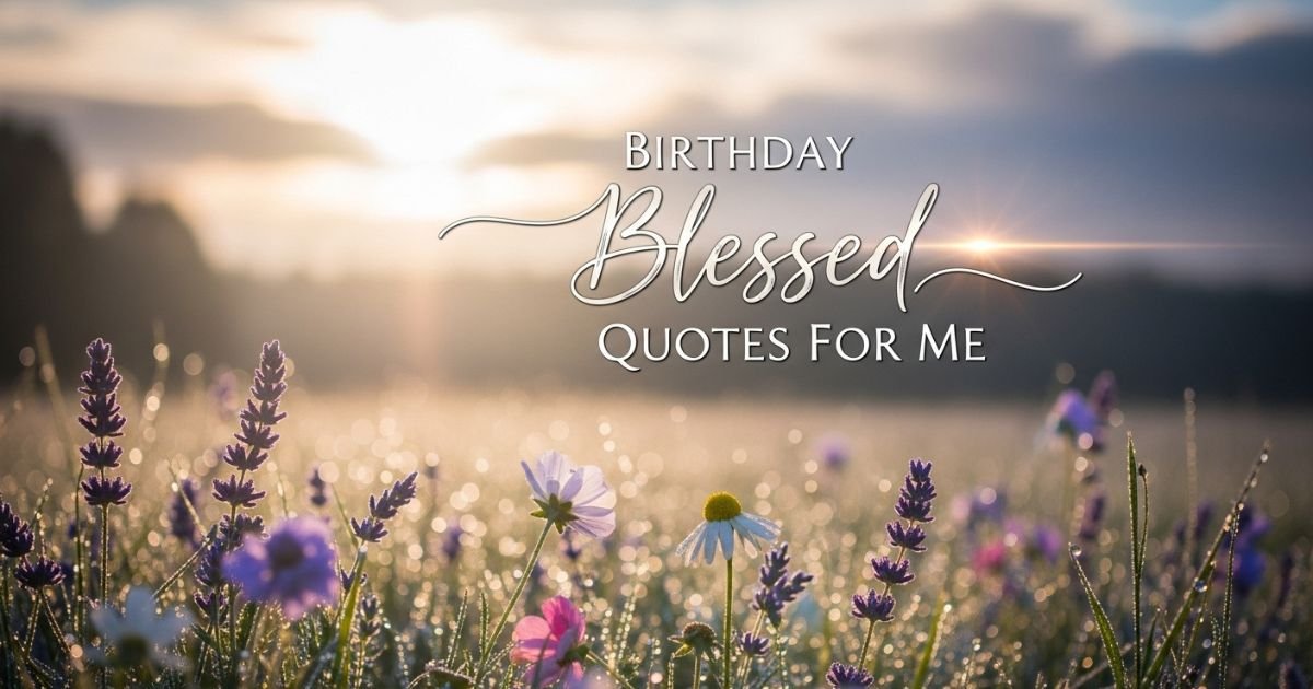 Birthday Blessed Quotes For Me