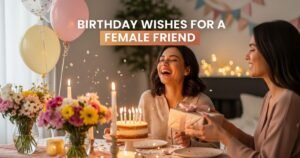 Birthday Wishes for a Female Friend