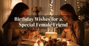Birthday Wishes for a Special Female Friend