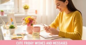 Cute Friday Wishes & Messages
