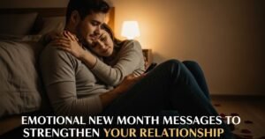 Emotional New Month Messages to Strengthen Your Relationship