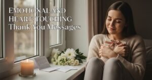 Emotional and Heart-Touching Thank You Messages