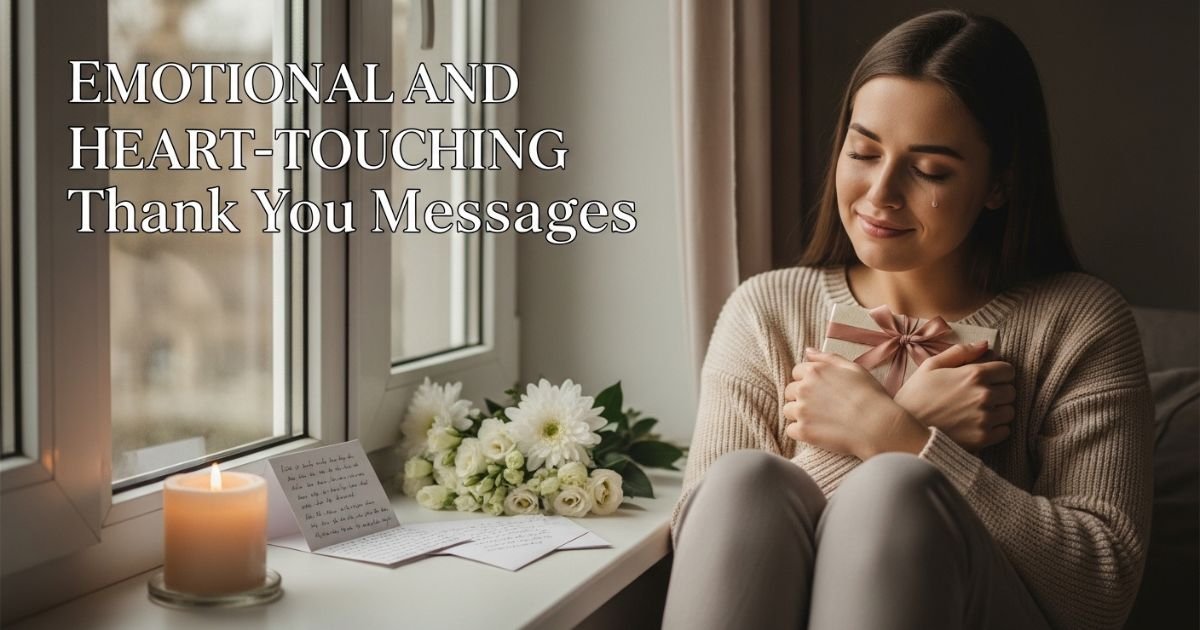 Emotional and Heart-Touching Thank You Messages