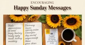 Encouraging Happy Sunday Messages