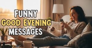 Funny Good Evening Messages
