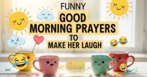 Funny Good Morning Prayers to Make Her Laugh