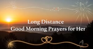 Long Distance Good Morning Prayers for Her