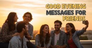 Good Evening Messages for Friends