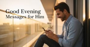 Good Evening Messages for Him