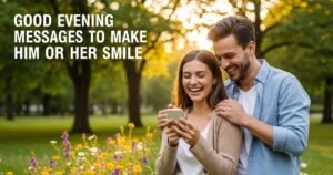 Good Evening Messages to Make Him or Her Smile