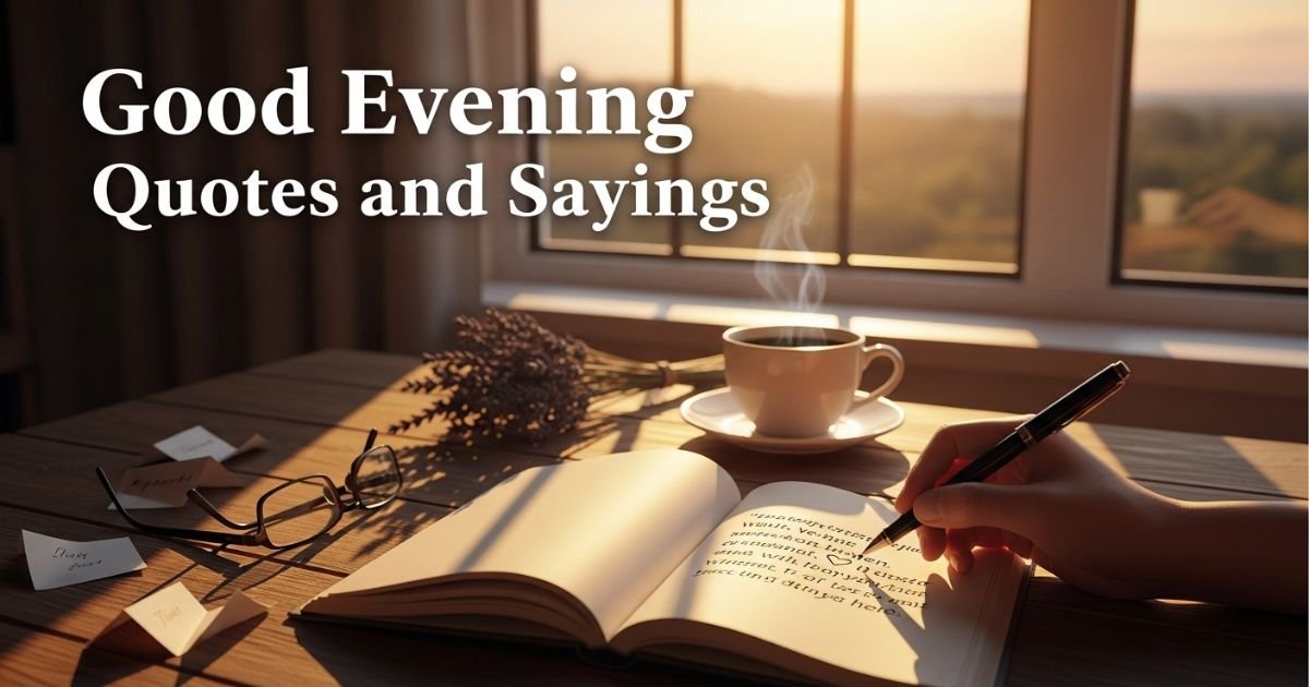 Good Evening Quotes and Sayings